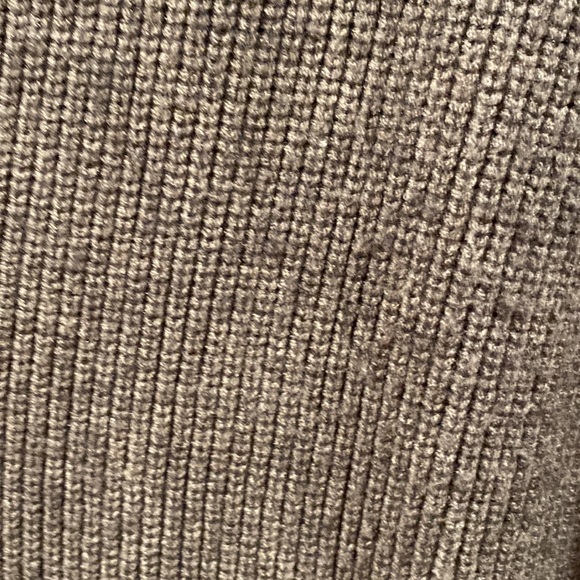 Ann Taylor size Lg. Grey hooded sweater coat - Picture 6 of 6